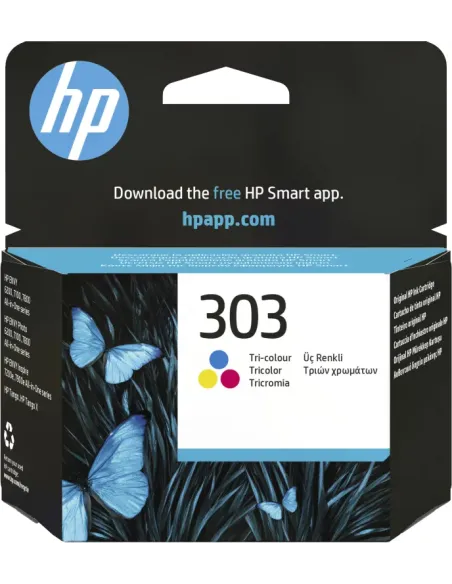 HP Cartucho de tinta Original HP 303 tricolor