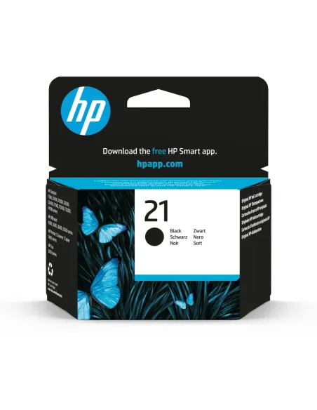 HP Cartucho de tinta original HP 21 negro