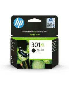 HP Cartucho de tinta original HP 301XL de alta capacidad negro