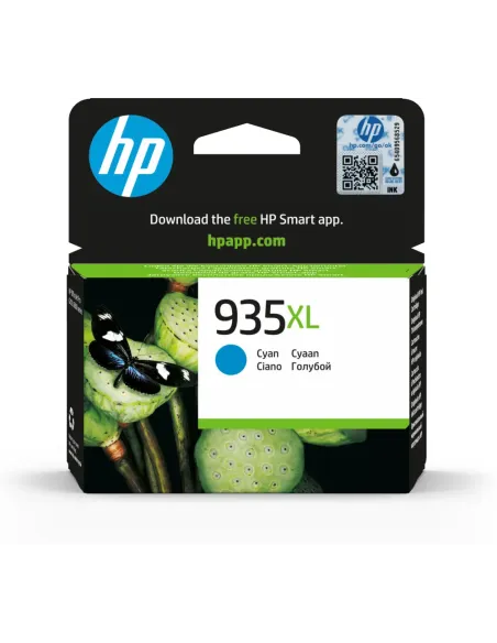 HP Cartucho de tinta original HP 935XL de alta capacidad cian