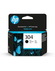 HP Cartucho de tinta Original HP 304 negro