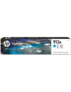 HP Cartucho cian original PageWide HP 913A