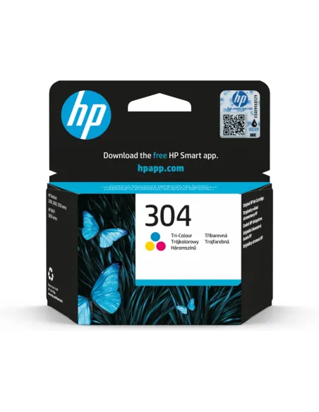 HP Cartucho de tinta Original HP 304 tricolor