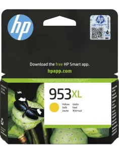 HP Cartucho de tinta Original HP 953XL de alto rendimiento amarillo