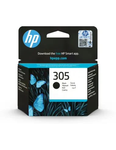 HP Cartucho de tinta Original HP 305 negro