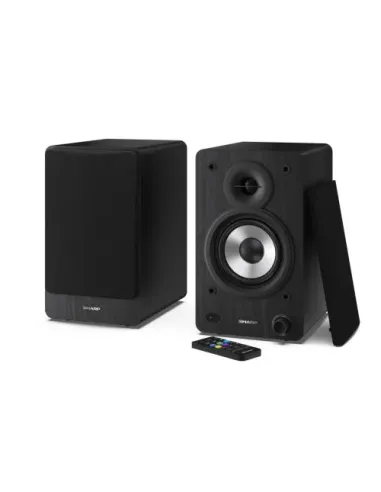 Sharp Bookshelf Speakers