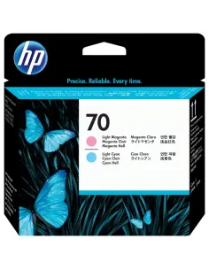 HP Cabezal de impresión DesignJet 70 magenta claro/cian claro