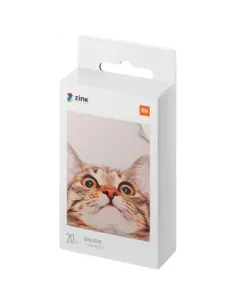 Papel Fotográfico Xiaomi Mi Portable Photo Printer Paper/ 5 x 7.6cm/ 20 Hojas