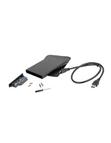 CAJA EXTERNA NATEC RHINO DISCO DURO 2,5" USB 2.0 SATA NEGRA