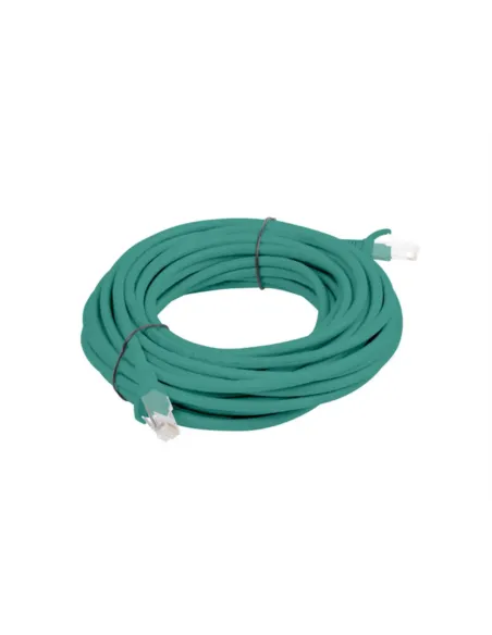 CABLE RED LANBERG LATIGUILLO CAT.6 UTP 5M VERDE FLUKE  PASSED