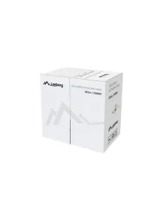 BOBINA CABLE RED LANBERG UTP RJ45 CAT.5E SOLIDO CU AWG24 305M AZUL FLUKE