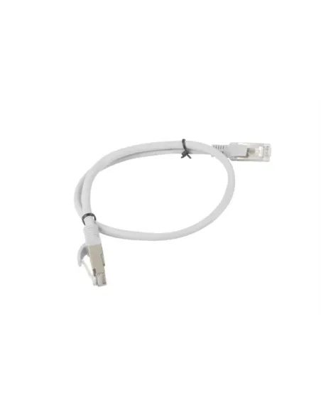 CABLE RED LANBERG LATIGUILLO CAT.6 UTP 0.5M GRIS FLUKE  PASSED