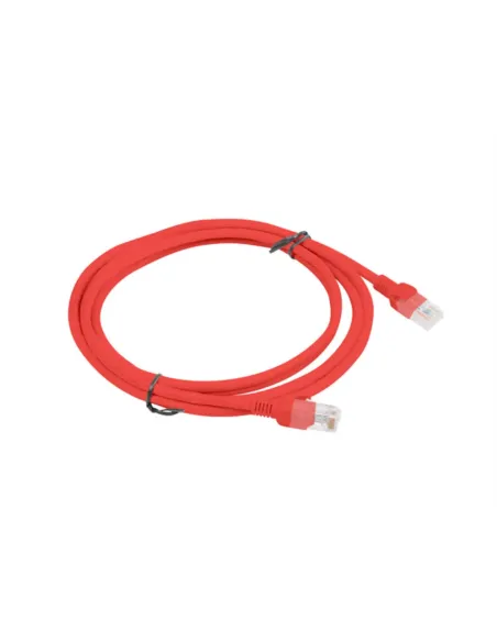 LATIGUILLO LANBERG CAT.6 UTP 2M ROJO