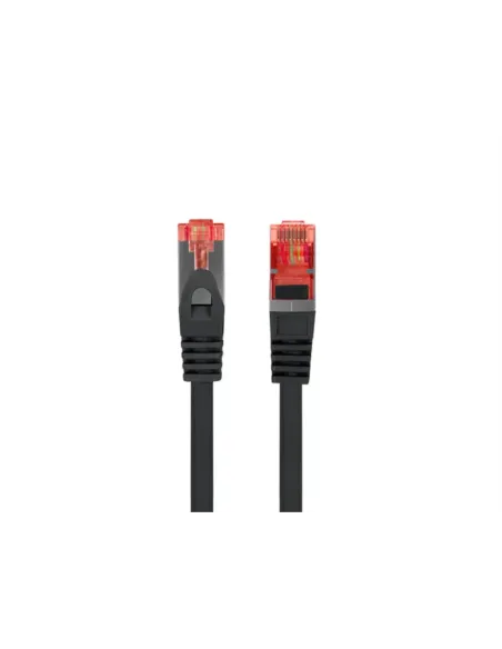 CABLE RED LANBERG LATIGUILLO CAT.6 S/FTP LSZH CU 3M NEGRO FLUKE  PASSED