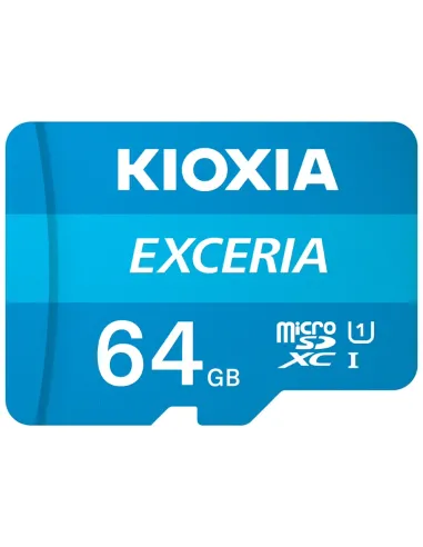 MICRO SD KIOXIA 64GB EXCERIA UHS-I C10 R100 CON ADAPTADOR