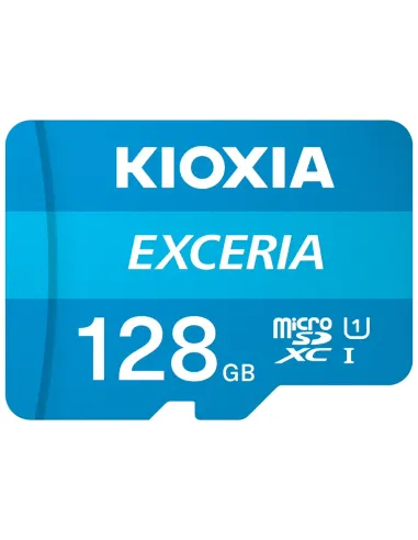 MICRO SD KIOXIA 128GB EXCERIA UHS-I C10 R100 CON ADAPTADOR