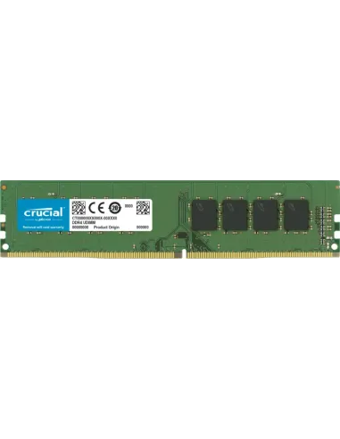 Memoria ddr4 8gb crucial dimm 3200