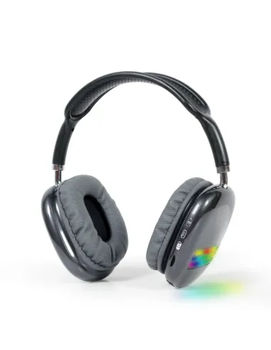 AURICULARES GEMBIRD ESTERO BLUETOOTH CON EFECTO DE LUZ LED NEGRO