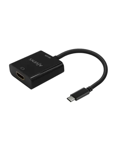 AISENS Conversor USB-C A HDMI 4K@30Hz, USB-C/M-HDMI/H, Negro, 15cm