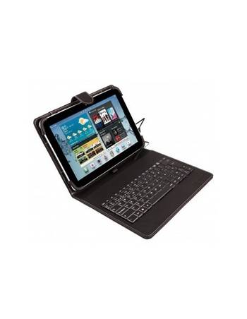 Funda con Teclado y Bluetooth Approx para Tablet 10,1 - Negro