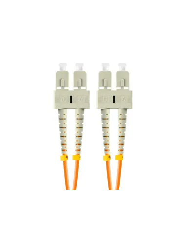 LATIGUILLO FIBRA 2M LANBERG MULTI SC/UPC-SC/UPC DUPLEX OM2 50/125 LSZH NARAJA