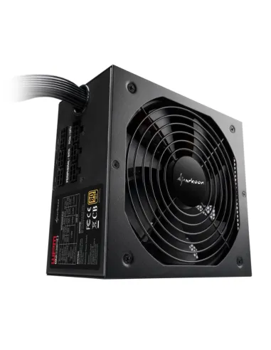 FUENTE ALIMENTACION SHARKOON WPM GOLD ZERO 650W 80+ ATX NEGRO