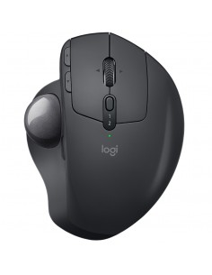 Logitech MX Ergo ratón mano derecha RF inalámbrica + Bluetooth Trackball 440 DPI