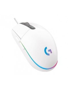 Mouse ratón Logitech G102 Lightsync blanco