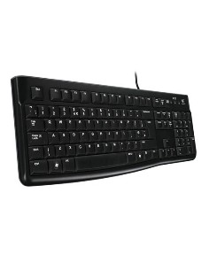 Logitech K120 teclado USB QWERTY Internacional de EE.UU. Negro