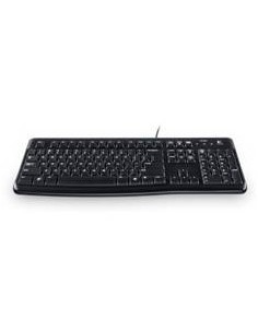 Logitech K120 teclado USB AZERTY Francés Negro