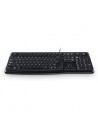 Logitech K120 teclado USB QWERTZ Alemán Negro