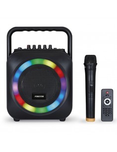 Altavoz portatil fonestar box - 35led bluetooth karaoke