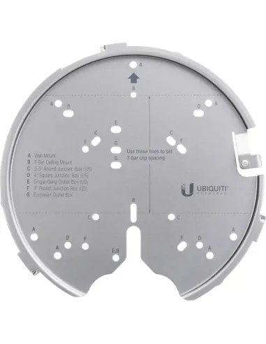 ACCESORIO UBIQUITI U-PRO-MP UNIFI MONTAJE PARA AC PRO, AC HD, AC SHD Y POSTERIOR