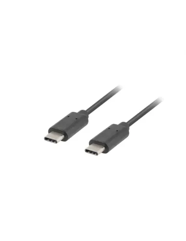 CABLE 2.0 LANBERG USB C MACHO/USB C MACHO 1M NEGRO