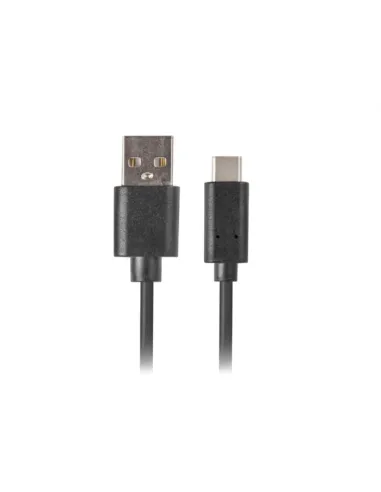 CABLE USB LANBERG 2.0 MACHO/USB C MACHO QUICK CHARGE 3.0 1.8M NEGRO