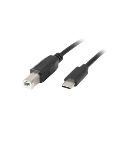 CABLE USB LANBERG USB-C M A USB-B M 2.0 1.8M FERRITA NEGRO