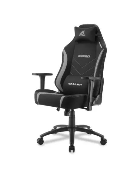 SILLA GAMING SHARKOON SGS20 FABRIC NEGRO/GRIS