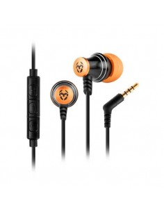 Auriculares con microfono gaming krom kinear intraural jack 3.5mm cable