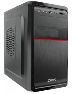 TooQ TQC-4745DU3C-B carcasa de ordenador Mini Tower Negro 500 W