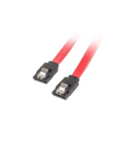 CABLE SATA III LANBERG 6GB/S HEMBRA HEMBRA CLIP METAL 0.5M