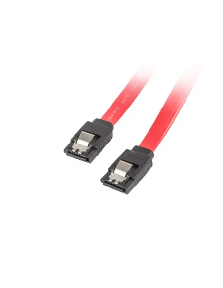 CABLE SATA III LANBERG 6GB/S HEMBRA HEMBRA CLIP METAL 0.5M