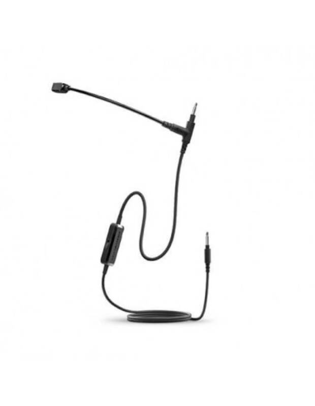 Microfono auricular energy sistem microphone 1 control de volumen -  jack 3.5mm -  mute -  flexible