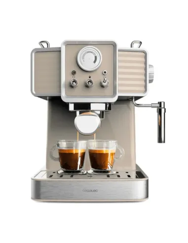 CAFETERA CECOTEC VINTAGE ESPRESSO 20 TRADIZIONALE SAND