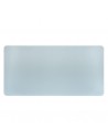 Phoenix matepad alfrombrilla pu 80 x 40 cm antideslizante impermeable materíal simil cuero azul - gris