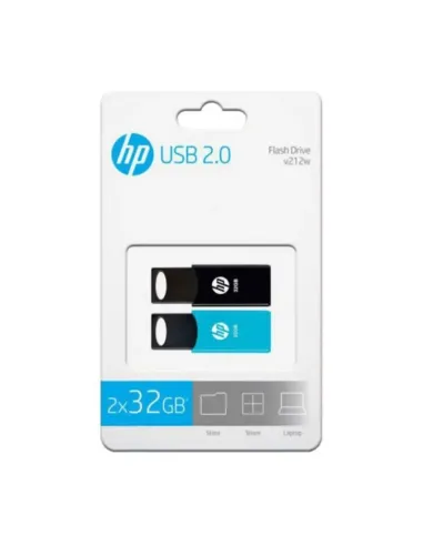 Pack 2 memorias usb 2.0 hp - Comprar Pack 2 memorias usb 2.0 hp