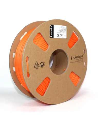 FILAMENTO GEMBIRD  PLA NARANJA, 1,75 MM, 1 KG