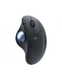 Logitech Ergo M575 ratón mano derecha RF inalámbrica + Bluetooth Trackball 2000 DPI