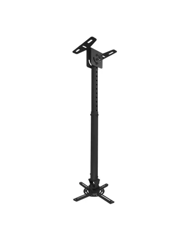 TooQ SOPORTE UNIVERSAL DE TECHO GIRATORIO 360º  E INCLINABLE PARA PROYECTOR NEGRO