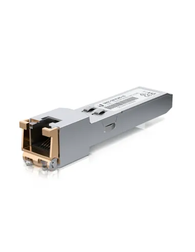 MODULO SFP UBIQUITI UACC-CM-RJ45-1G UFIBER TRANSCEIVER CONVERSOR SFP A RJ45