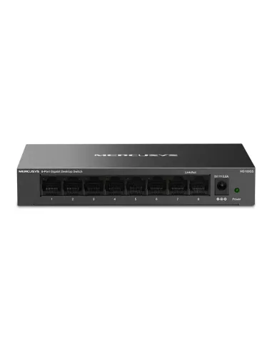 Mercusys MS108GS switch No administrado Gigabit Ethernet (10/100/1000) Negro